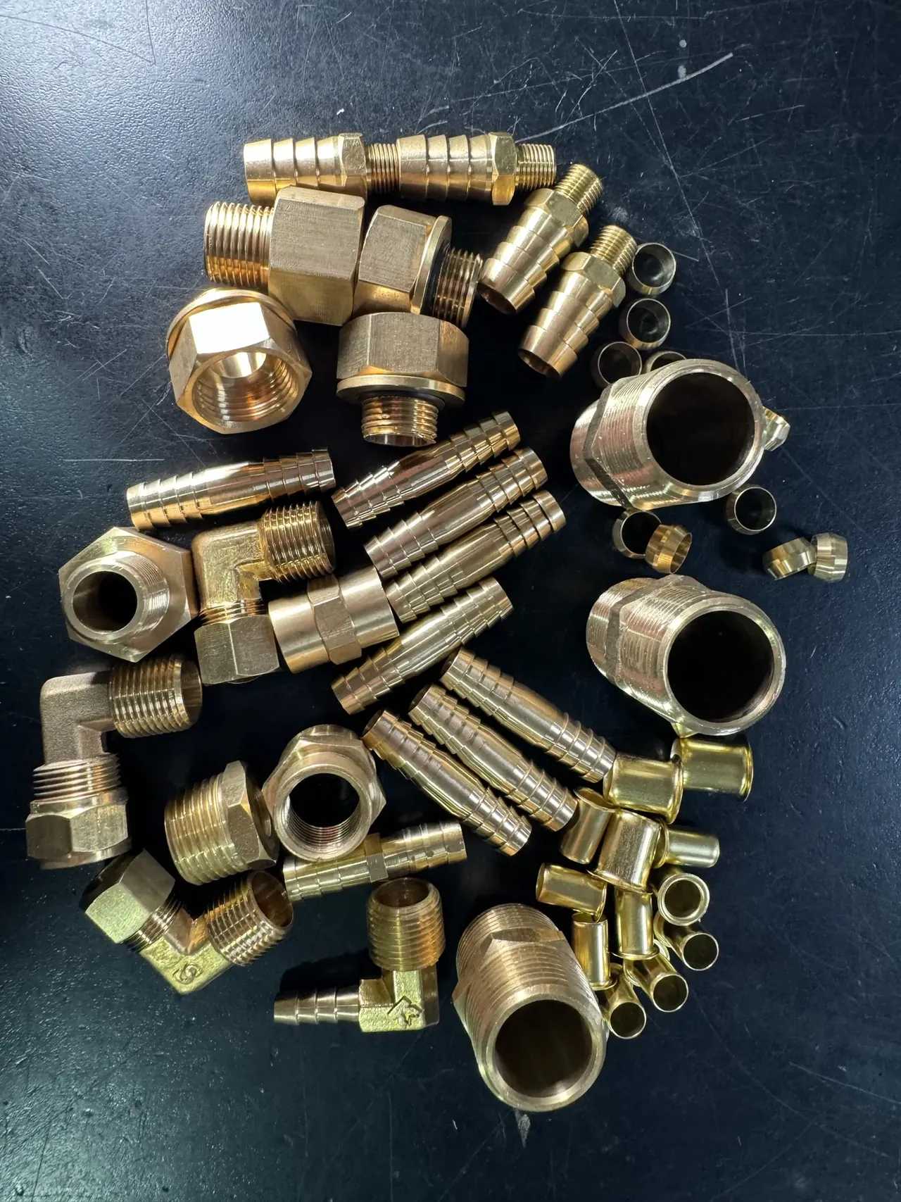 Conexiones de bronce
